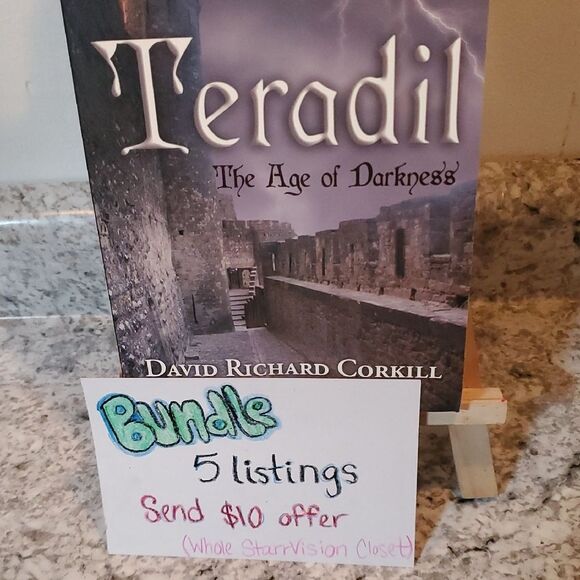 Teradil: The Age of Darkness Paperback Book By David Richard Corkill 🌎5/$10🌏 - Picture 2 of 4